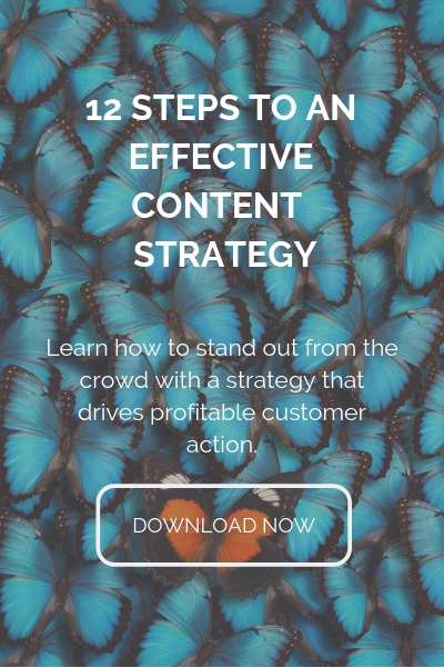 12 STEPS TO AN EFFECTIVE CONTENT STRATEGY