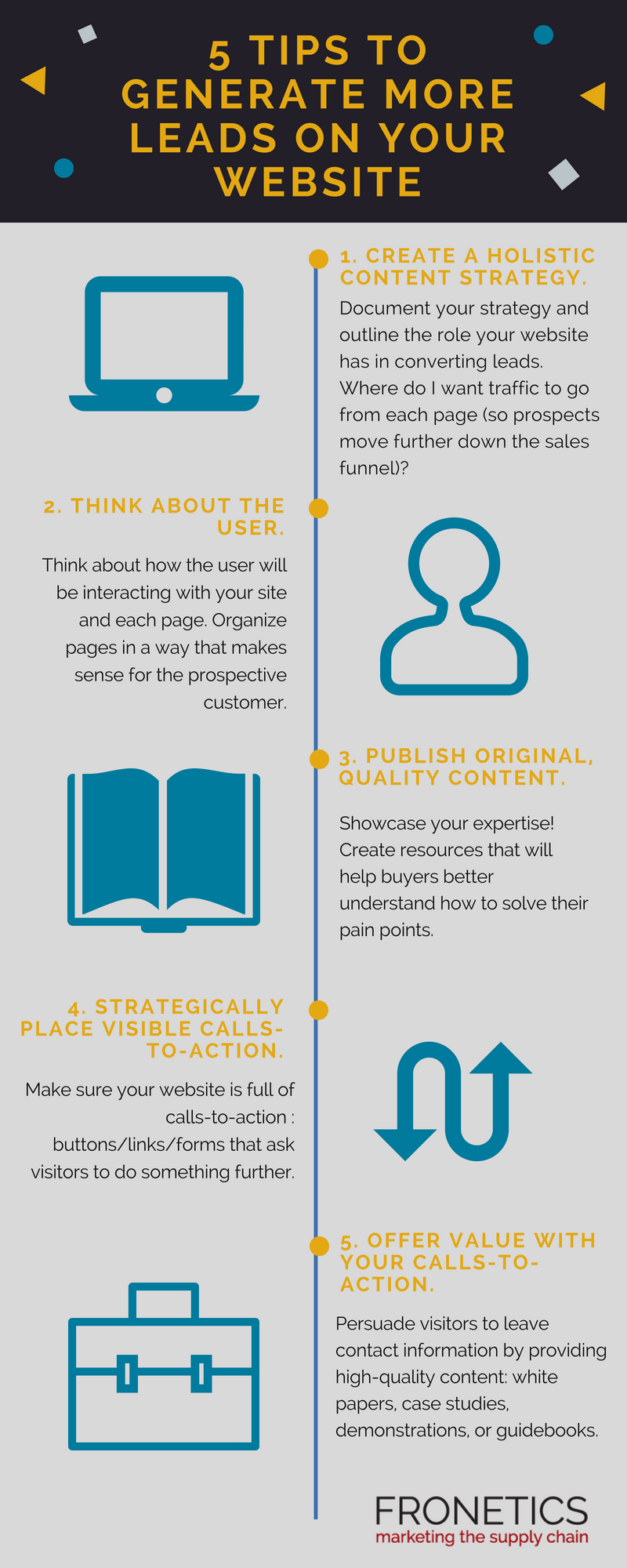 5 Tips to generate more leads on your website