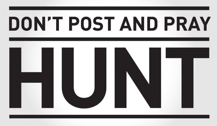 don't post and pray